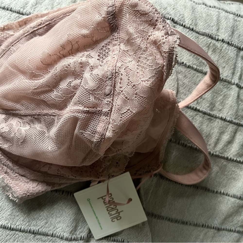 Panache Lace Underwire Bra - Blush NWT - Picture 2 of 3